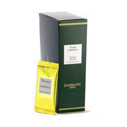 Dammann Freres - Herbal Tea Chamomile 21 sachets cristal