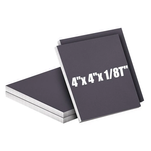 MTJSWXSY 4PCS Weldable Hot Rolled Mild Steel Plate 1/8