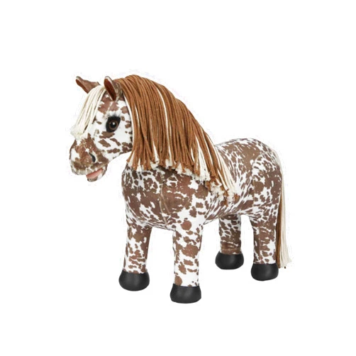 LeMieux Toy Pony Appaloosa Montana - Dual-Coloured Mane & Tail - Super Soft Coat for Brushing & Playing - One Size