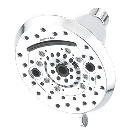 Oxygenics Amp Chrome Fixed Shower Head 1.8-GPM (6.8-LPM)