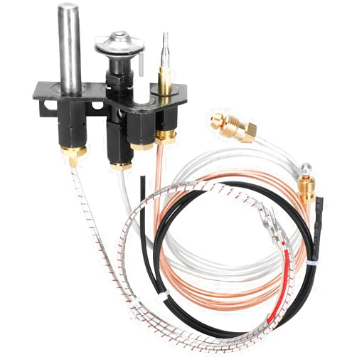 Knocokie 69l17, 69L1701, 904405 Fireplace Natural Gas Pilot Assembly J4117, 108084-02 Pilot Assembly Compatible with Lennox, Ihp, Serefina, Superior, Astria Direct Vent Natural Gas Fireplaces