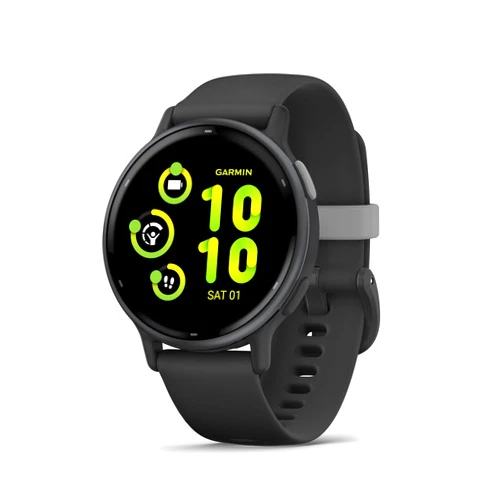 Garmin vívoactive 5, Health and Fitness GPS Smartwatch, AMOLED Display, Up to 11 Days of Battery, Black