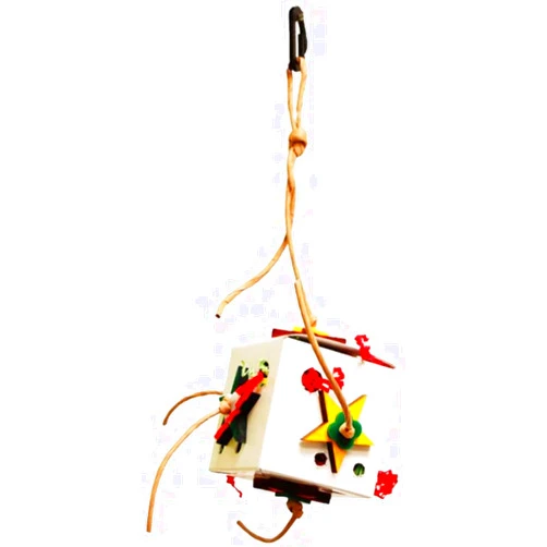Zoo-Max Fun-Box Bird Toy, 3-Inch