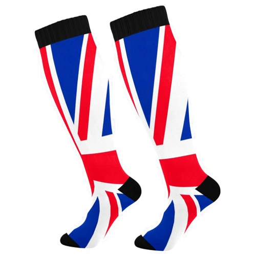 Ksajwzf Compression Socks for Men Women Colorful Tie Dye Knee High Socks Support for Athletic Sport Running Hiking Fitness