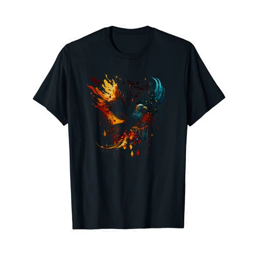 Papagei Tierhalter witzige lustige Sprüche Cute Bird in Rainbow Colours for Men Women Children T-Shirt