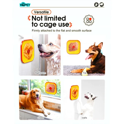 HOPET Licking Mat for Dogs Crate, Interactive Large 7.1