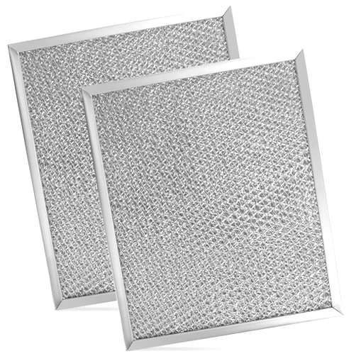 Fetechmate 97006931 BP29 Range Hood Grease Filter Compatible with Br-oan Nu-tone BP29 NY NV Series Range Hood S97006931 Aluminum Filter Replace 1172137, 5-3078, 88150, 99010121-10.5 x 8.75in - 2 PACK