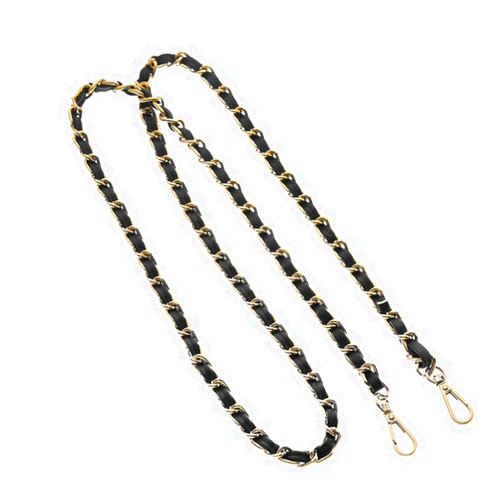 Beacone Iron Flat Chain Replacement Crossbody Handbag Purse Strap Metal Shoulder Bag Strap