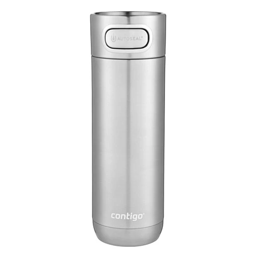Contigo Luxe Vacuum-Insulated Stainless Steel Thermal Travel Mug 16 Ounces Stainless Steel