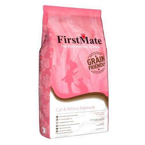 FirstMate Grain Friendly Cat & Kitten Formula 5 LB