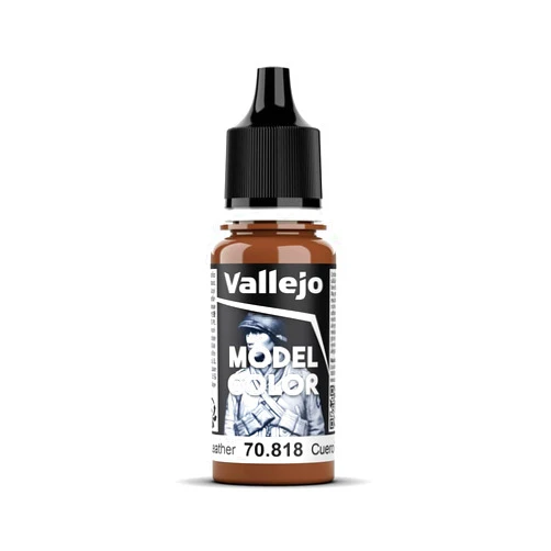 Vallejo Red Leather Paint, 17ml