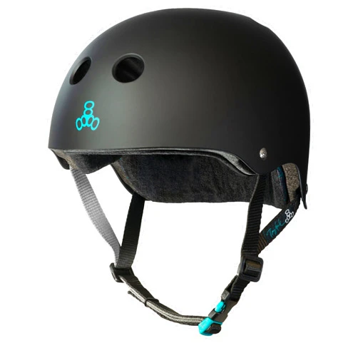 Triple Eight The Certified Sweatsaver Helmet for Skateboarding, BMX, Roller Derby, and Roller Skating