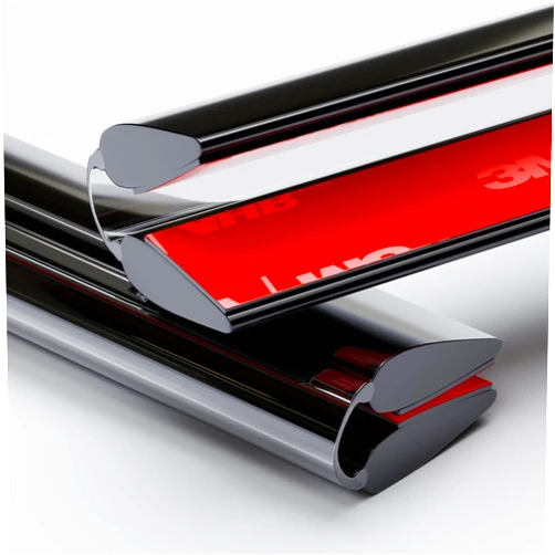 Caterpillar Red 4 x 300mm Black Flexible Hinges – No Glue Required. Low Profile, Acrylic Piano Hinges. (12 in) -4 Pack