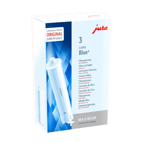 Jura 24231 Filter Cartridge Claris Blue+ Water Filter - Set of 3