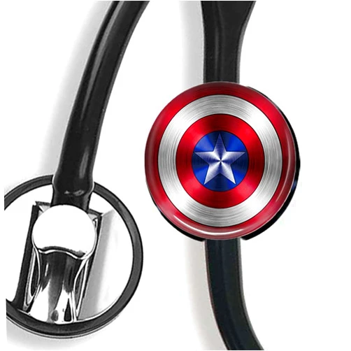 IGolotoo Stethoscope Tag,Steth ID Tag,Nurse Badge (Shield)