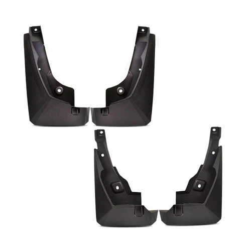 ZhxMcyc 4pcs Front & Rear Splash Flaps Guards for Toyota for RAV4 2019-2023 Black L4XA02.5L-ENGINE 4FRSGMFGFTR22