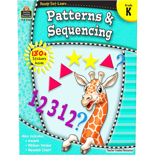 Teacher Created Resources,Ina Massler Levin,Eric Mifliaccio,Sarah Smith,Kristine Smith Ready-Set-Learn: Patterns & Sequencing Grd K