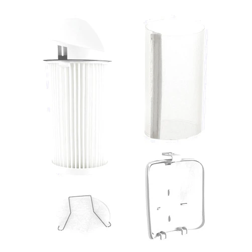 EYE-VAC Home Vacuum Filter Replacement Bundle, White