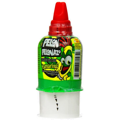 Pelon Pelo Rico PELONAZO Candy, Tamarind Push-Pops, 14.1 Ounce (Pack of 4)
