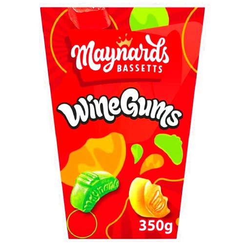 Maynards Wine Gums Carton 350g (1 Pack)
