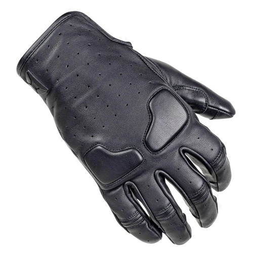 cortech BLVD Slacker Leather Gloves (XX-LARGE) (BLACK)