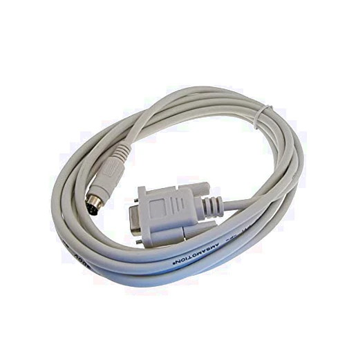 MDFLY RS232 DB9 Serial Programming Cable for Allen Bradley AB Micrologix Series White
