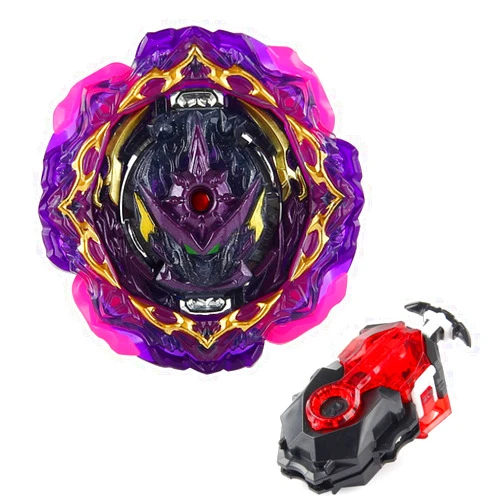EssTe Battling Tops Burst B-206 Barricade Lucifer Illegal Bearing Mobius-10 with Right/Left Spin Bey Blades Launcher, Gaming Top Spinning Toy Gift for Boys (B-206)