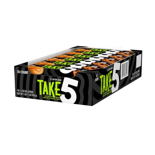 Store - 383 TAKE5 Bar 1.5 oz., 18 ct. (pack of 4) A1