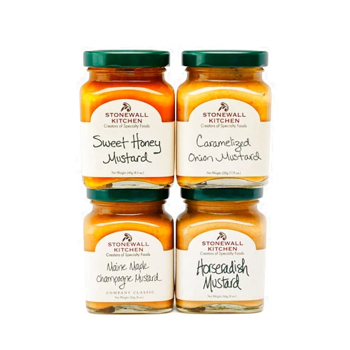 Stonewall Kitchen Our Mustard Collection (4pc)
