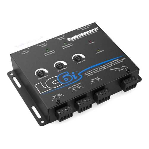 AudioControl LC6i Black 6 Channel Line Out Converter with Internal Summing