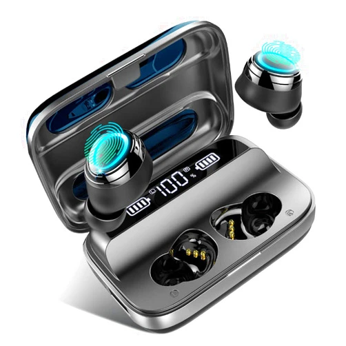 Motast Wireless Earbuds, Bluetooth 5.1 Earbuds with 140H Playtime, Bluetooth Headphones Noise Cancelling Stereo Bass Wireless Earphones in Ear with Mic, USB-C Charging Case, IP7 Waterproof Headset for Sports