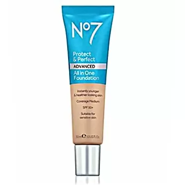 No.7 No7 Protect & Perfect Advanced All in One Foundation - COOL VANILLA