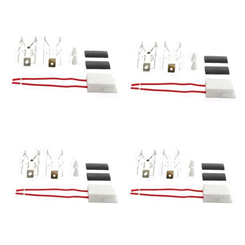 Shixinqihuhu 4-Pack Range Stove Burner Terminal Receptacle 12001676 for Whirlpool Kenmore