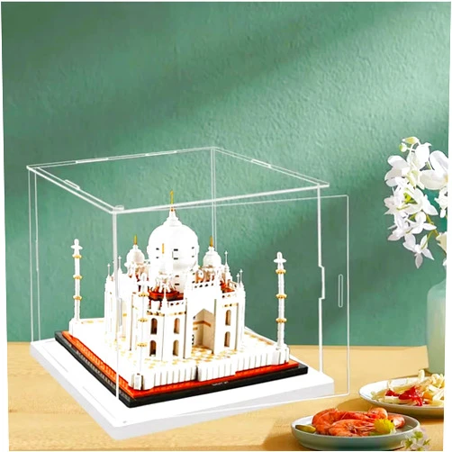 CieCian Openable Clear Acrylic Display Case Box ，Versatile Collectibles Display Dustproof Showcase with Thickening Base，for Display Action Figures Home Storage Organizing Toys (24x16x20 inch/60x40x50cm)