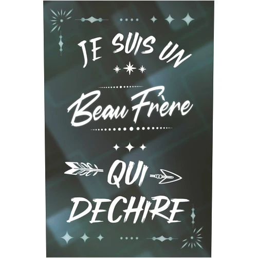 French Edition by M.B Lance Aigle Bfr (Author) Je suis un Beau Frère qui déchire: Carnet de notes ligné pour homme Idée Cadeau personnalisé original vert joli rigolo drôle pour proche de famille ... mariage ou encouragement (French Edition)