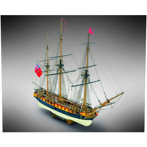 Mamoli MV58 - Surprise - Wood Plank-On-Frame Ship Model Kit - Length: 844 mm (34