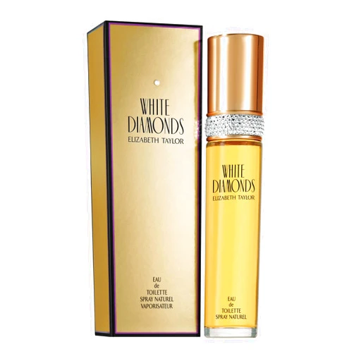 WHITE DIAMONDS Elizabeth Taylor Women's Perfume, White Diamonds, Eau De Toilette EDT Spray, 3.3 fl oz