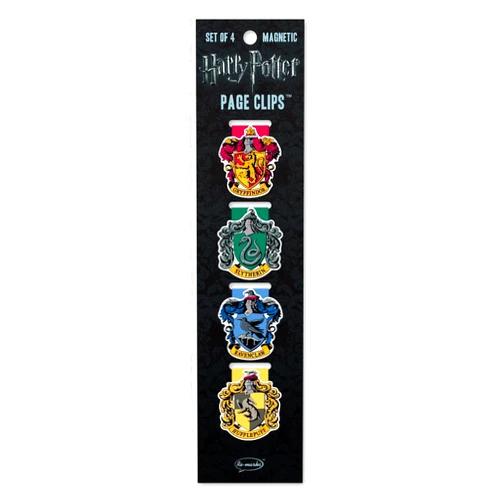 Re-marks Harry Potter Crests for Hogwarts Houses Magnetic Page Clips