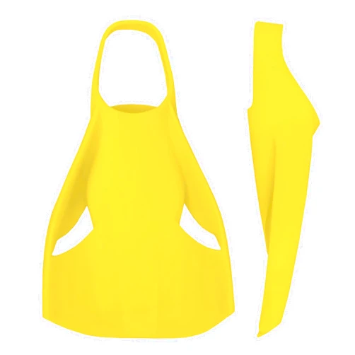 FINIS Edge Swim Fins for Men & Women - 100% Silicone Training Fins - Build Leg Strength & Endurance
