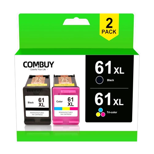 COMBUY Remanufactured Ink Cartridge Replacement for 61XL