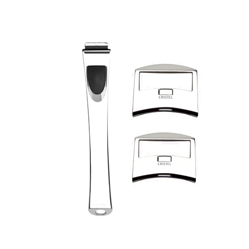 Cristel Casteline Spplcx Set of Handles, Silver