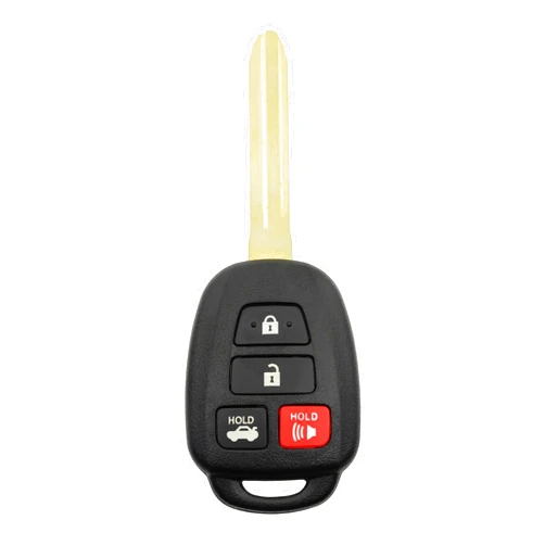 Horande Replacement Key Fob Cover Case fits for 2012-2017 Toyota Camry 2014-2017 Corolla RAV4 Highlander Keyless Entry Key Fob (2PCS)