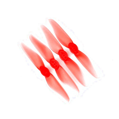 EMAX Avia TH1609 3 inches 2-Blade Propeller (Set of 4), Red