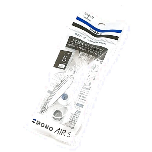 Tombow 68697 MONO Air Correction Tape Pen-type Refill, 1-Pack