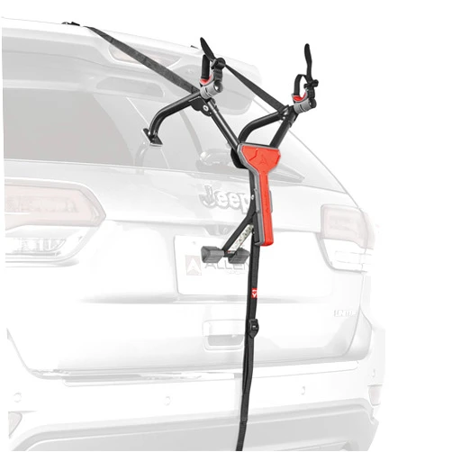 Allen Sports Ultra Compact Folding 1-Bike Trunk Mount Rack, Model MT1-B, Gray powder coated
