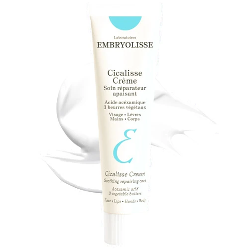 Embryolisse Cicalisse Face Cream. Moisturizer with Hyaluronic Acid that Accelerates Skin's Restoration Process - Daily Skin Care for Face, Body and Lips, All Skin Types - 1.35 Fl Oz