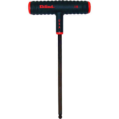 Eklind Tool EKLIND 61808 1/8 Inch Power-T T-Handle Ball-Hex T-Key allen wrench