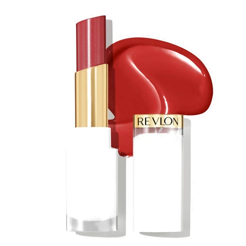 REVLON Super Lustrous Glass Shine Balm, Hydrating Tinted Lip Balm, Sheer, Glossy Shiny Finish, 008 Rum Raisin, 0.11 oz