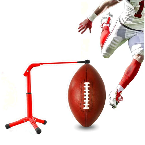 VelvetVines Football Kicking Tee Kickoff Tee, Portable Football Holder Field Goal Place Holder Compatible with All Football Size, Football Kicking Training Accessories for Adult & Youth