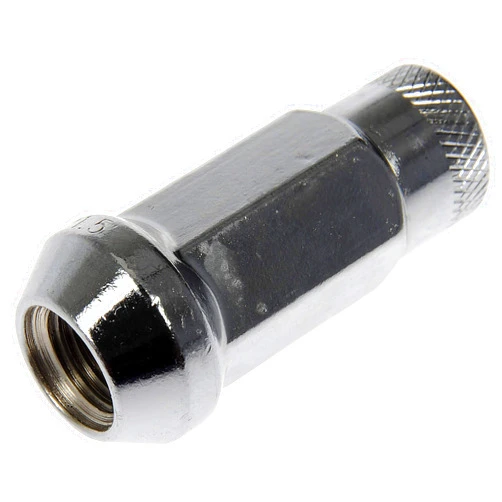 Dorman 713-385 Chrome Open End Knurled Wheel Nuts Compatible with Select Models, 20 Pack
